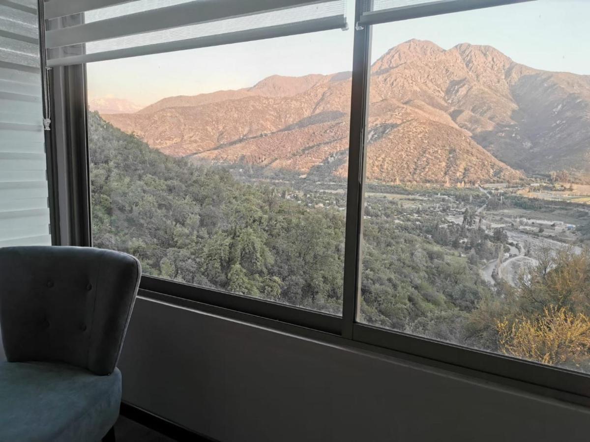 Cabana San Jose Del Maipo Sector La Obra Los Chacayes ภายนอก รูปภาพ
