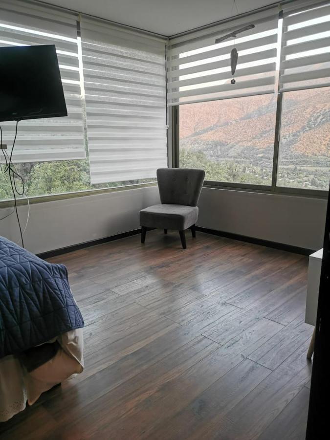 Cabana San Jose Del Maipo Sector La Obra Los Chacayes ภายนอก รูปภาพ