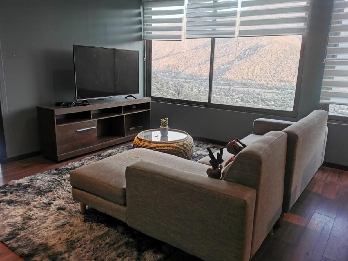 Cabana San Jose Del Maipo Sector La Obra Los Chacayes ภายนอก รูปภาพ
