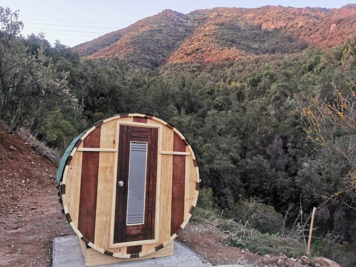 Cabana San Jose Del Maipo Sector La Obra Los Chacayes ภายนอก รูปภาพ
