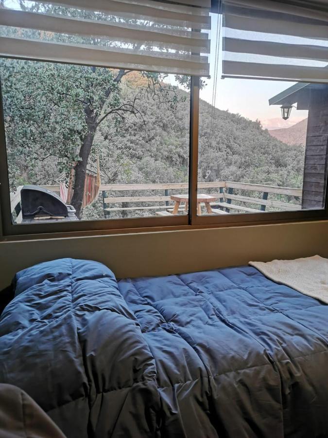 Cabana San Jose Del Maipo Sector La Obra Los Chacayes ภายนอก รูปภาพ